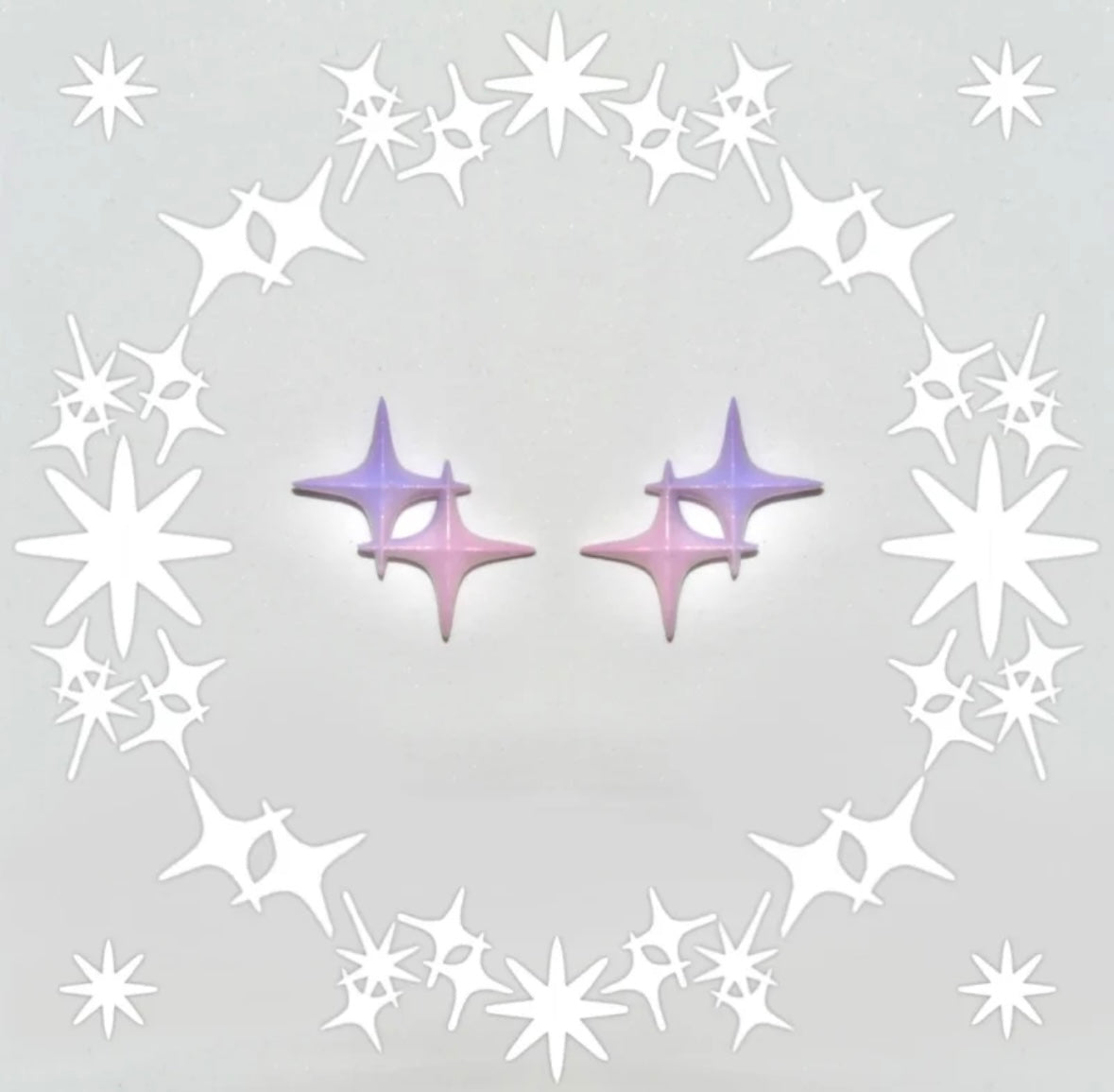 ⟡.· bb star (studs)