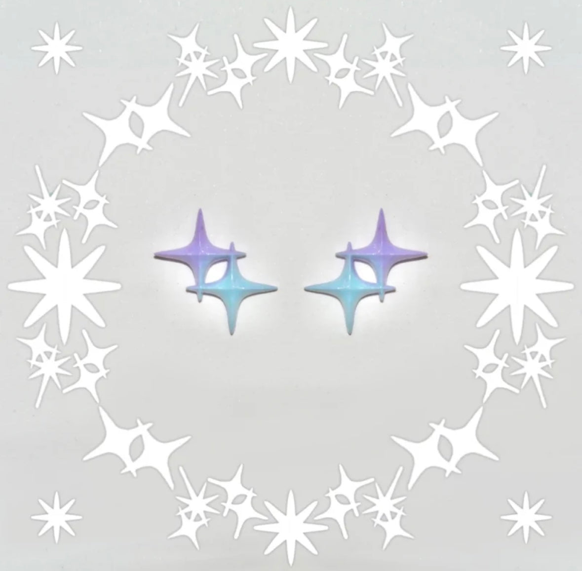 ⟡.· bb star (studs)