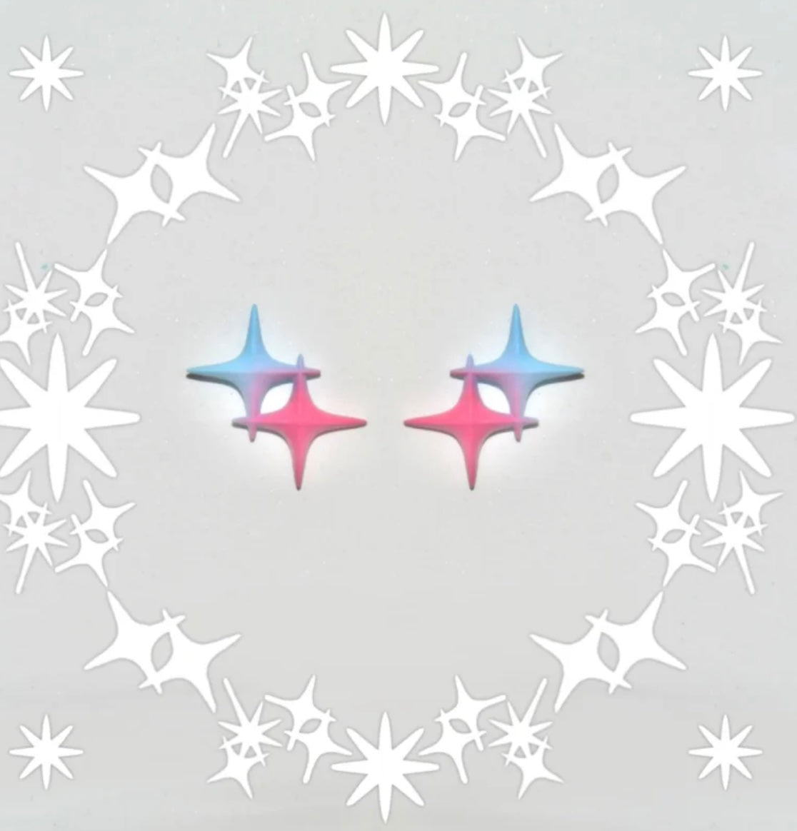 ⟡.· bb star (studs)