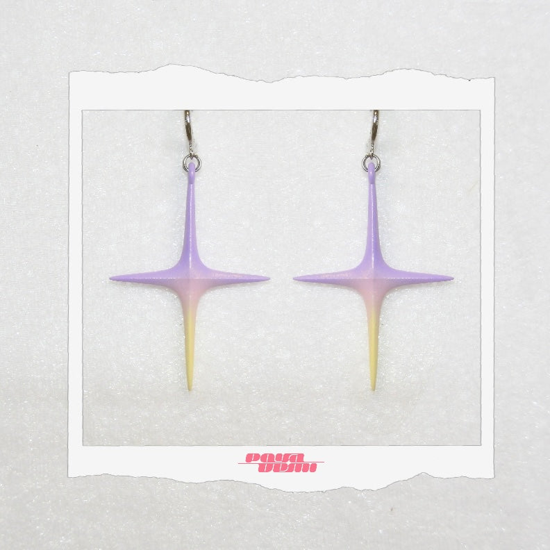 ⟡.· bright (earring/earclip)