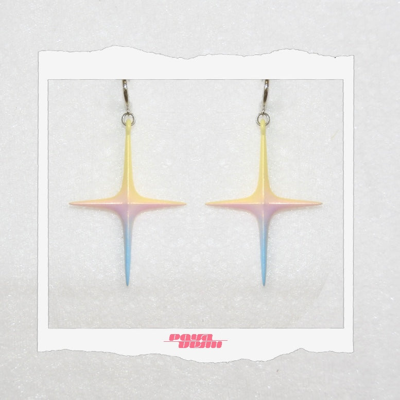 ⟡.· bright (earring/earclip)