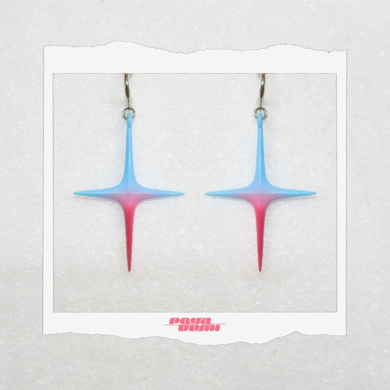 ⟡.· bright (earring/earclip)