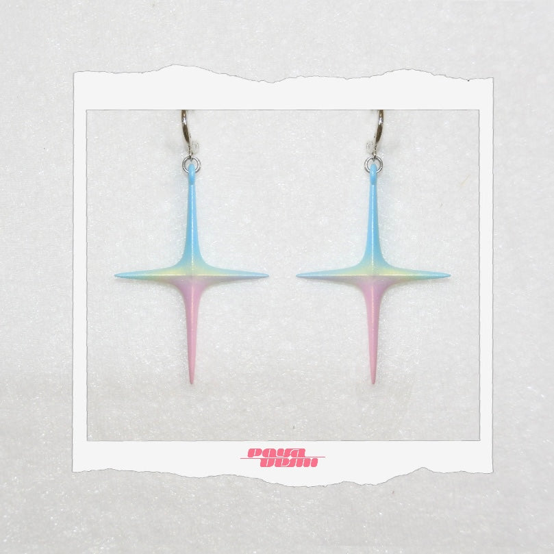 ⟡.· bright (earring/earclip)