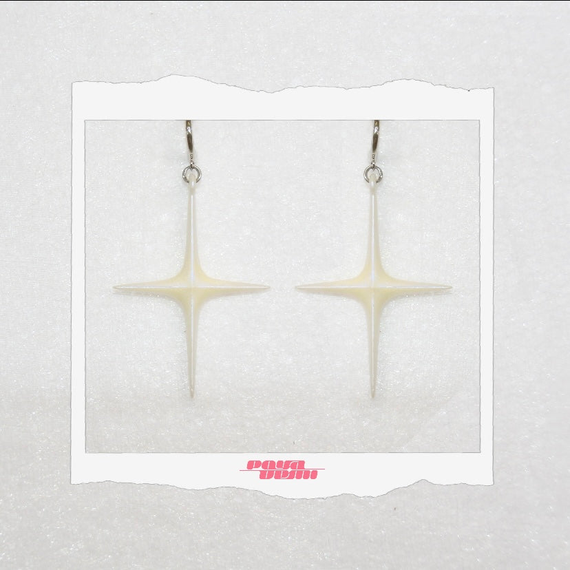 ⟡.· bright (earring/earclip)