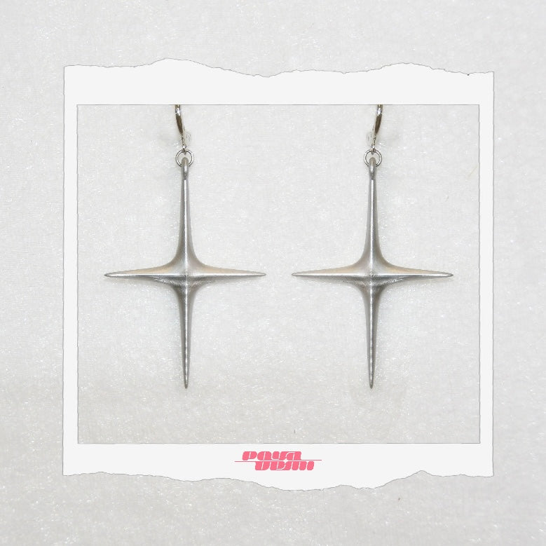 ⟡.· bright (earring/earclip)