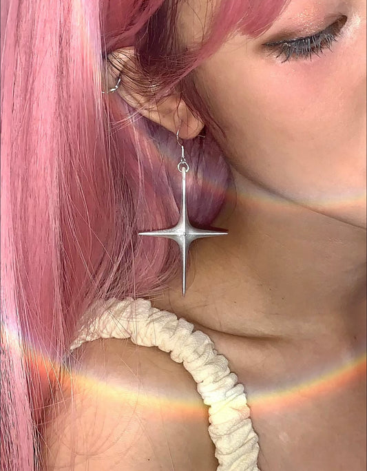 ⟡.· bright (earring/earclip)