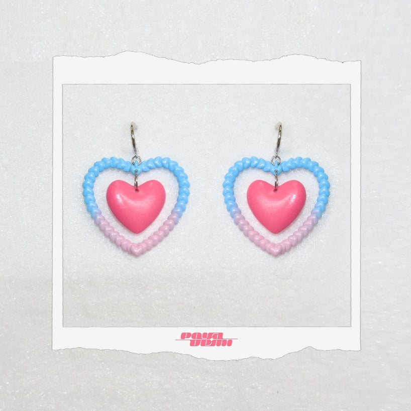 ⟡.· cupid (earring/earclip)