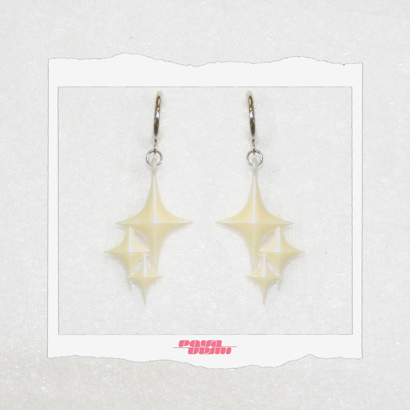 ⟡.· bling bling (earring/earclip)