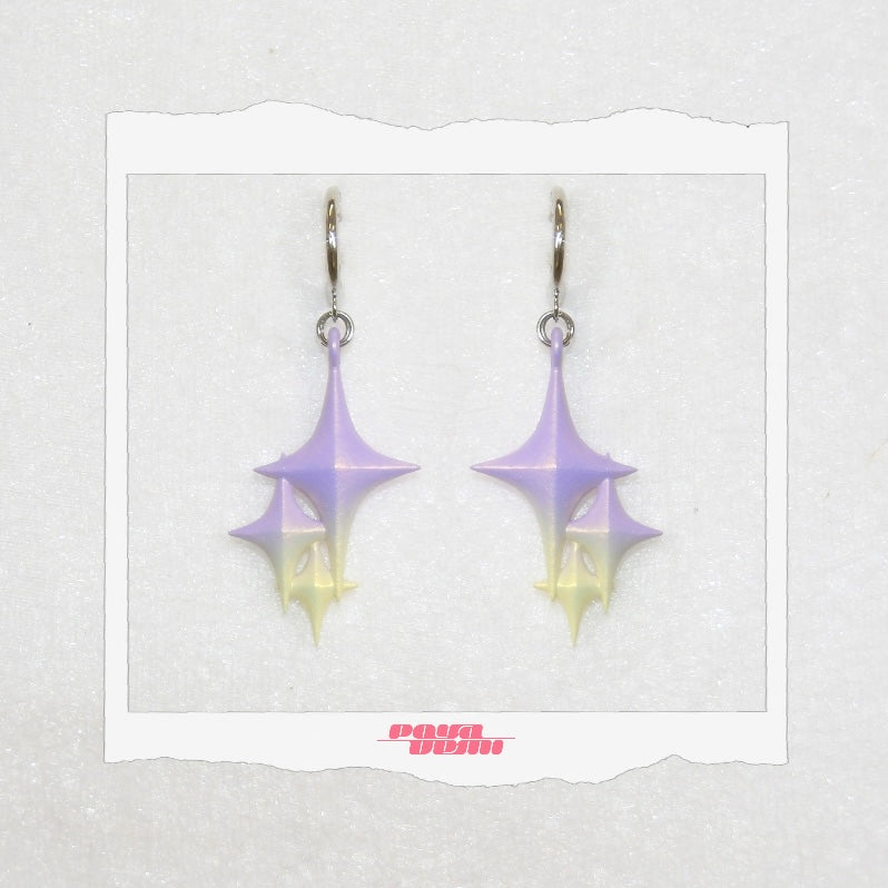 ⟡.· bling bling (earring/earclip)