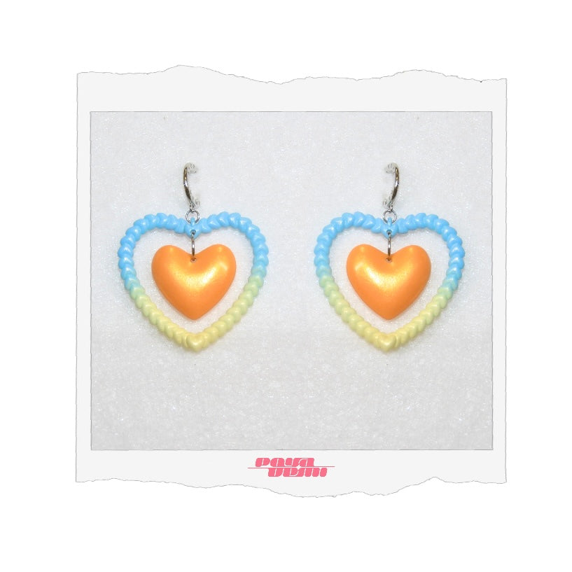 ⟡.· cupid (earring/earclip)