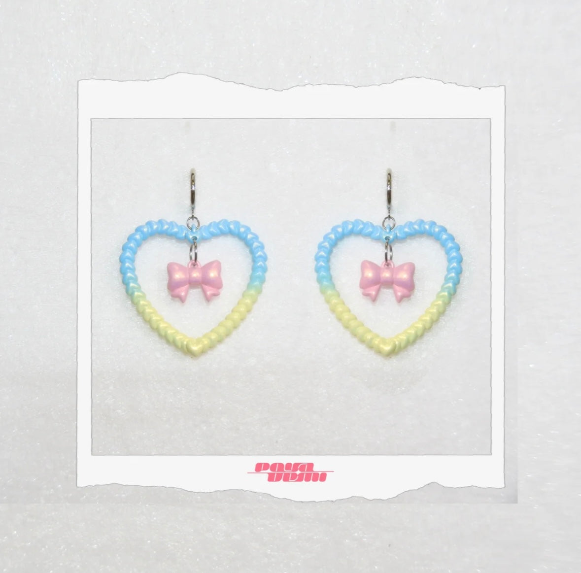 ⟡.· knock knot (earring/earclip)