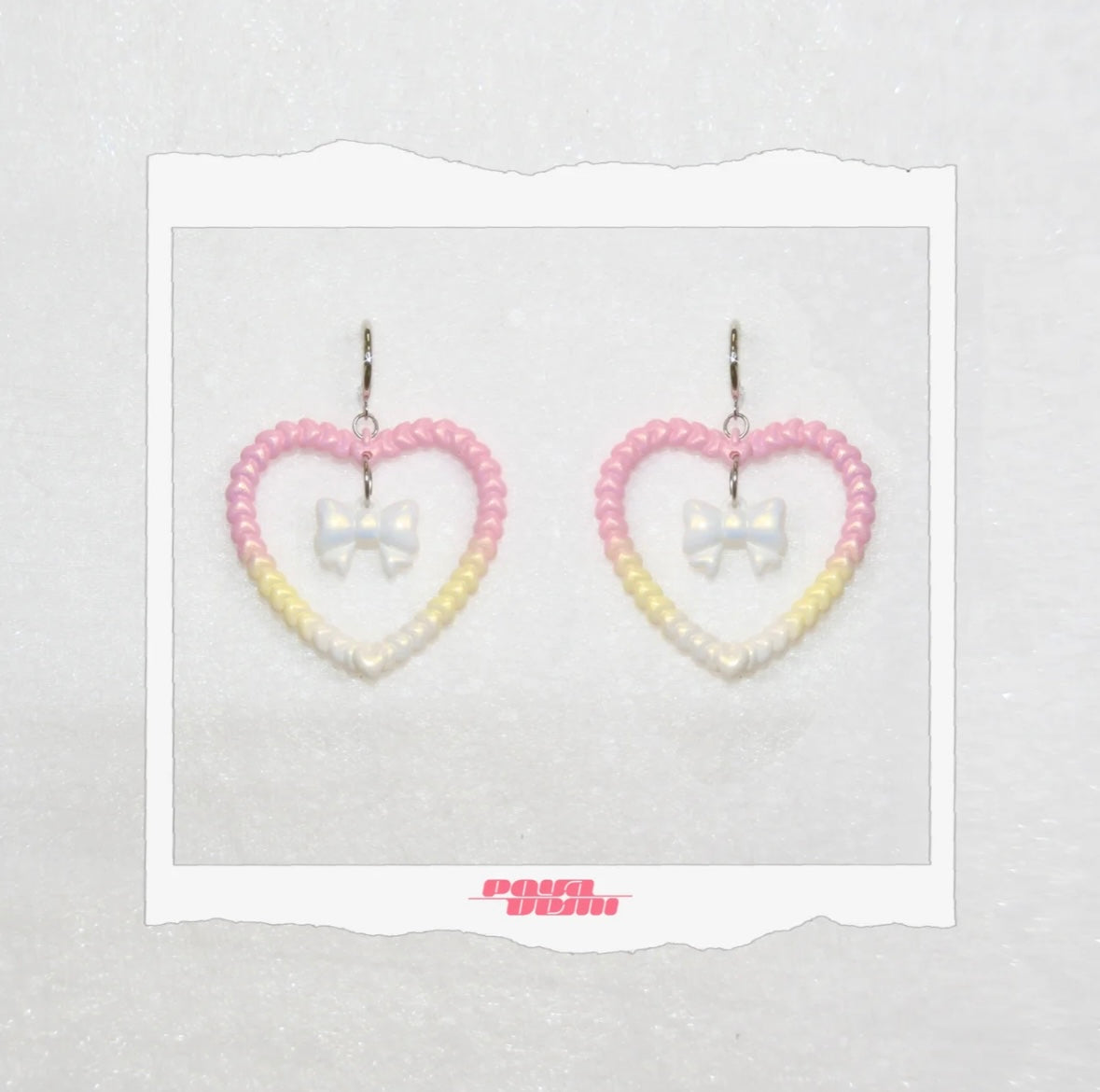 ⟡.· knock knot (earring/earclip)