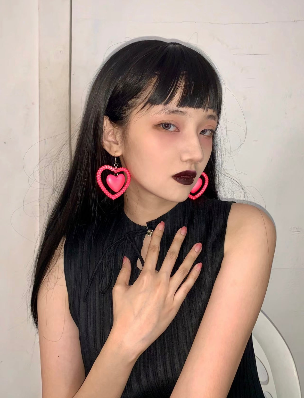 ⟡.· cupid (earring/earclip)