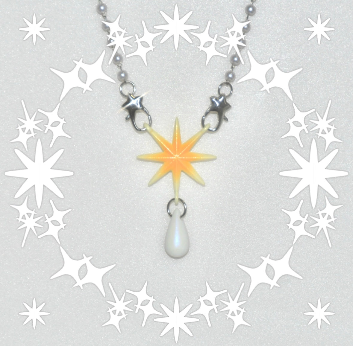 ⟡.· star on the swing A.ver (necklace)