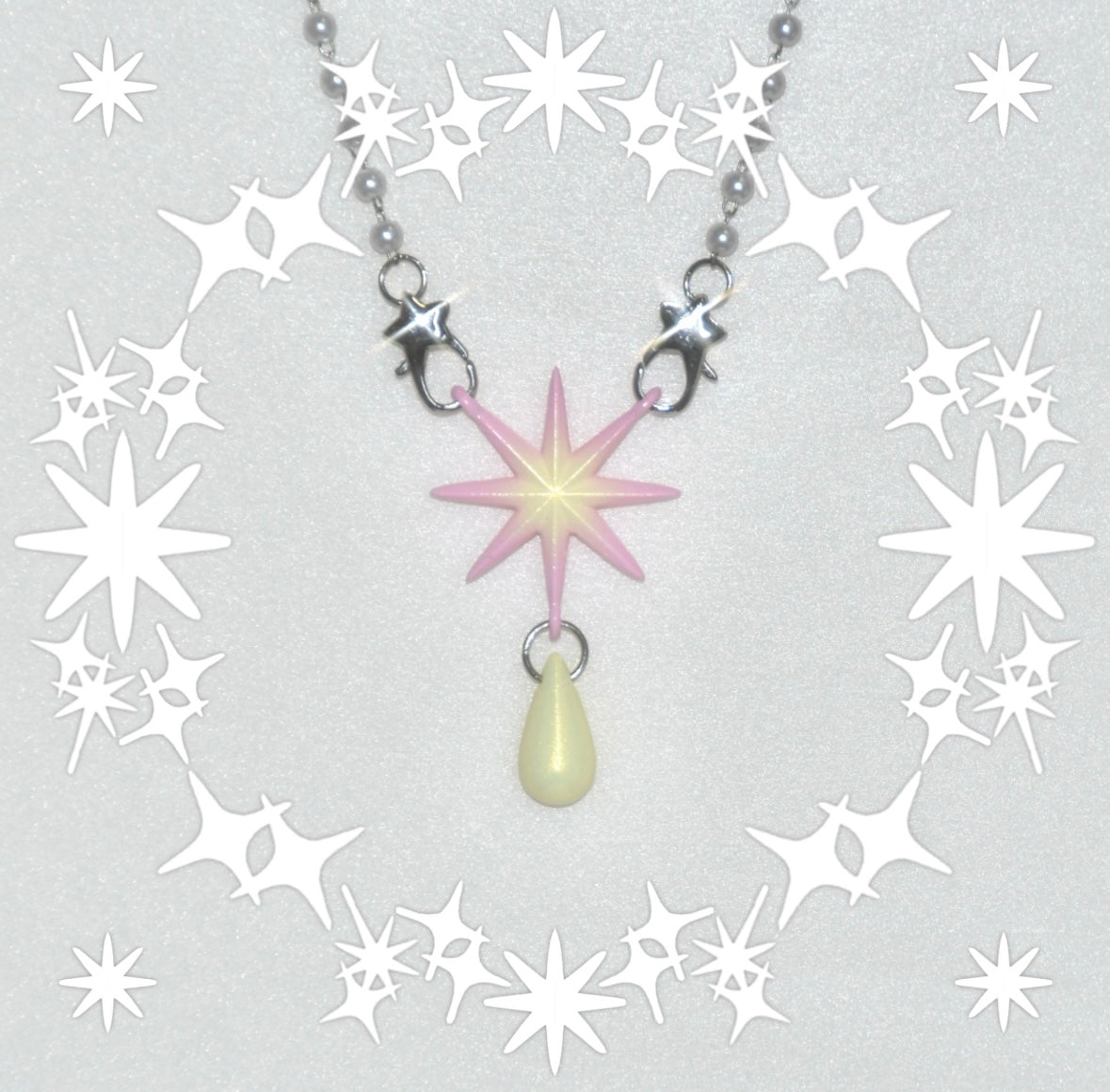 ⟡.· star on the swing A.ver (necklace)